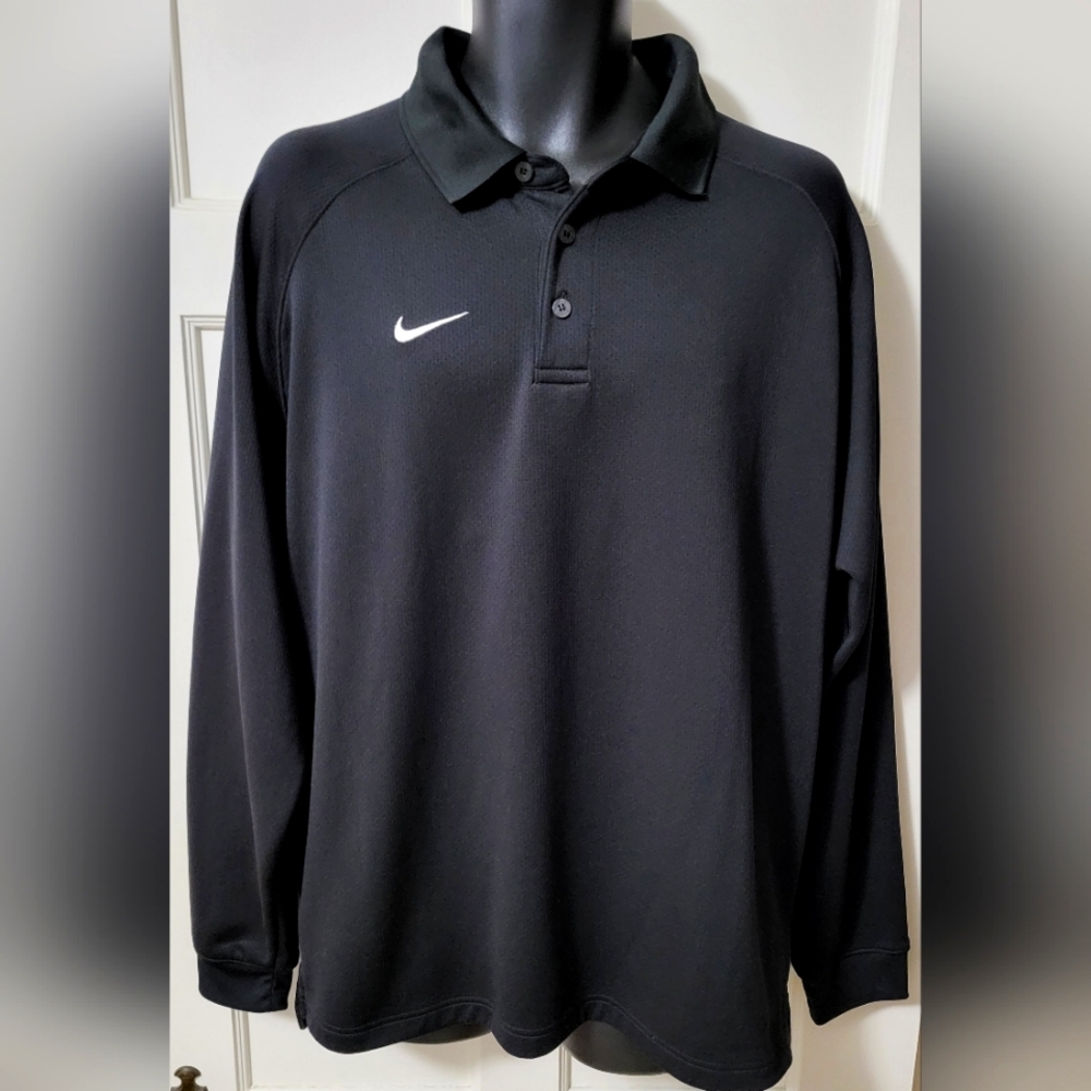Nike Long-sleeve 3-Button Polo